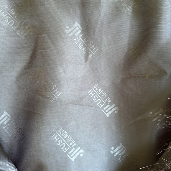 Faux Fur Neck Wrap brown evening dressy one size - Picture 12 of 12